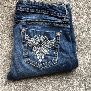 Ana Bootcut Blue Jeans